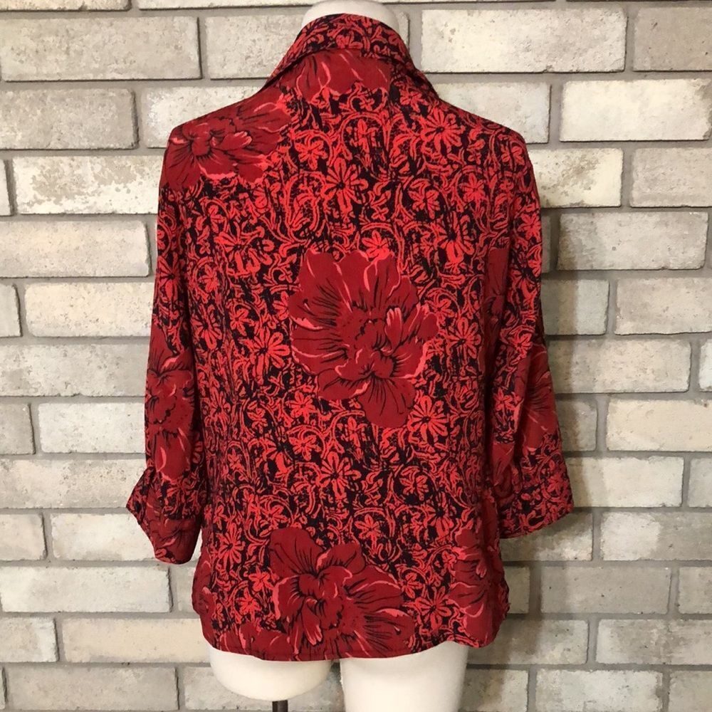 3for$20 blouse button front medium - Picture 2 of 3